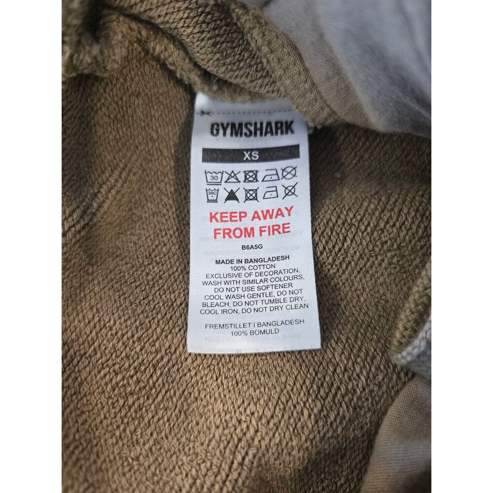 Gym Shark Brown Thick Pocketed Joggers Size XS Preloved - Picture 9 of 9